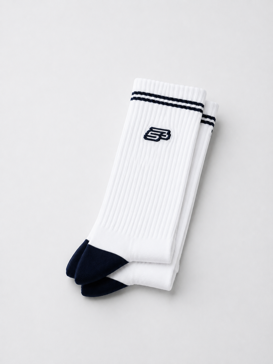 Chaussettes de compression SB Athletics – Blanc (1 à 10 paires)